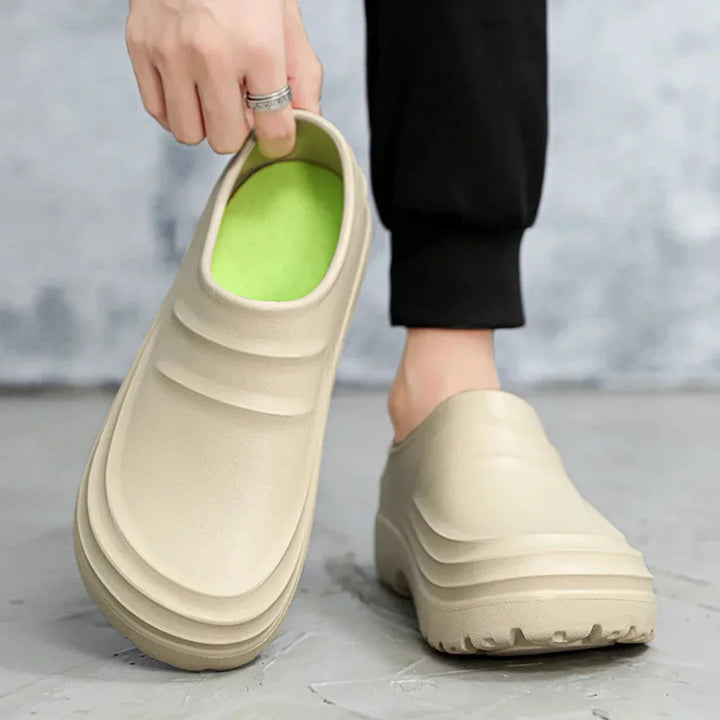 Orthopaedic Waterproof Clogs - AquaStep-Black-4.5-State of Style