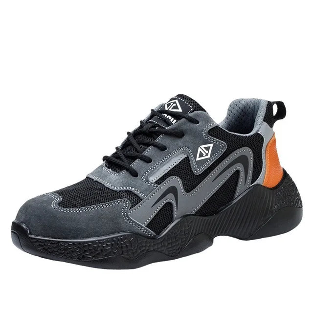Orthopedic Work Sneakers - MaxProtect-Dark-Grey-36-State of Style