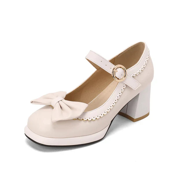 Orthopedische beige hakken - Emma-Beige-33-State of Style