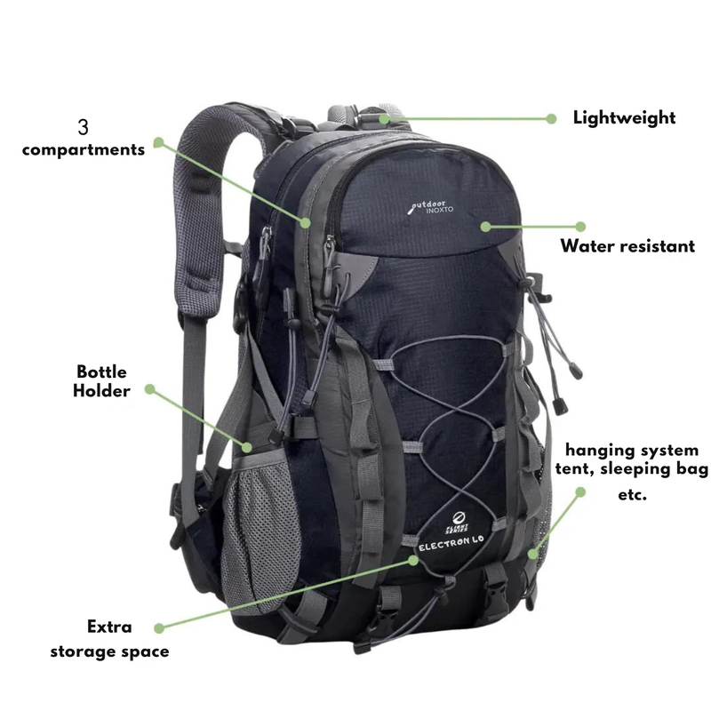 Outdoor Backpack - ExplorerMax-Light Blue-State of Style