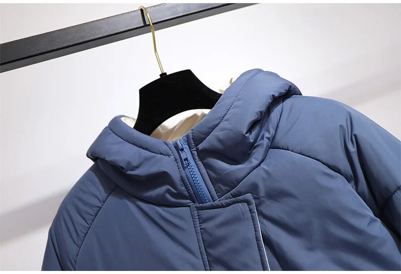 Oversized Long Padded Jacket | Comfortable & Stylish Outerwear-BLACK-3XL-State of Style