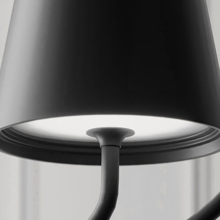 Pendant Lamp - AuraGlow-Black-State of Style