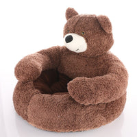 Pet Sleeping Mat - PawCuddle-Brown-Small-State of Style