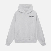 Cuddly autumn hoodie with back print – Love