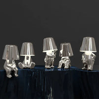Playful Dimmable Table Lamp - LumoPals-Gold-Dreaming-State of Style