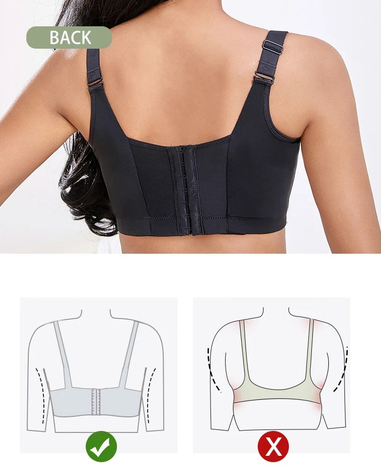 Plus Size Deep Cup Push-Up Bra – Full Coverage & Flattering Lift-12-B-State of Style