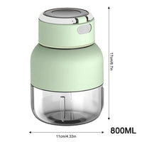 Portable 2-in-1 Blender and Juicer - BlendGo-Green-State of Style