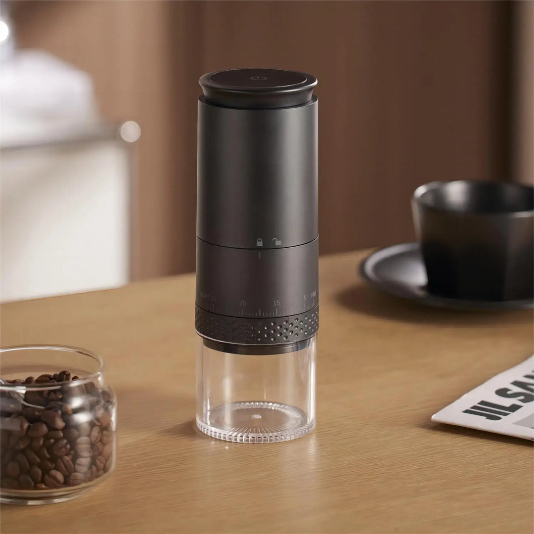 Portable Electric Coffee Grinder - BeanBuddy-Black-State of Style