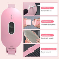 Portable Electric Heating & Massage Pad – Womon-Pink-State of Style