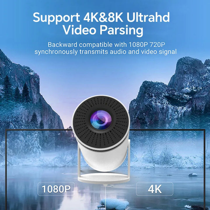 Portable Smart Projector - VisionCast 130X-State of Style