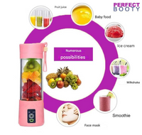Portable Smoothie Maker with Drinking Function – FreshBlend To-Go-Pink-State of Style