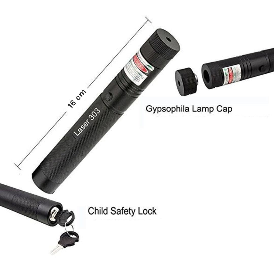 Powerful Laser Pointer - PrecisionBeam-Green-State of Style
