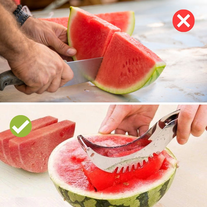 Practical Fruit Slicer - FruitFlow-Silver-State of Style