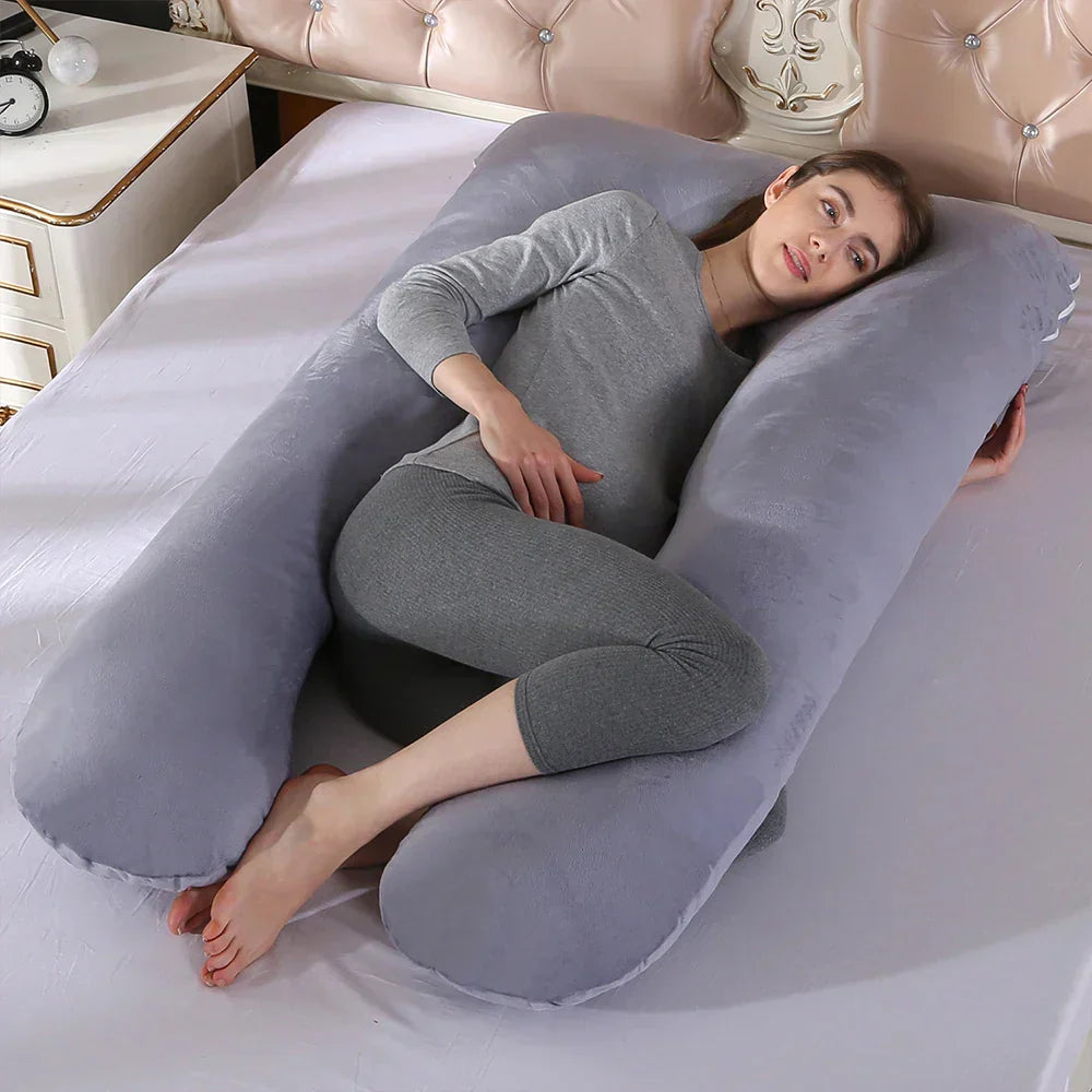 Pregnancy pillow - MammaNest-Dark Grey-State of Style