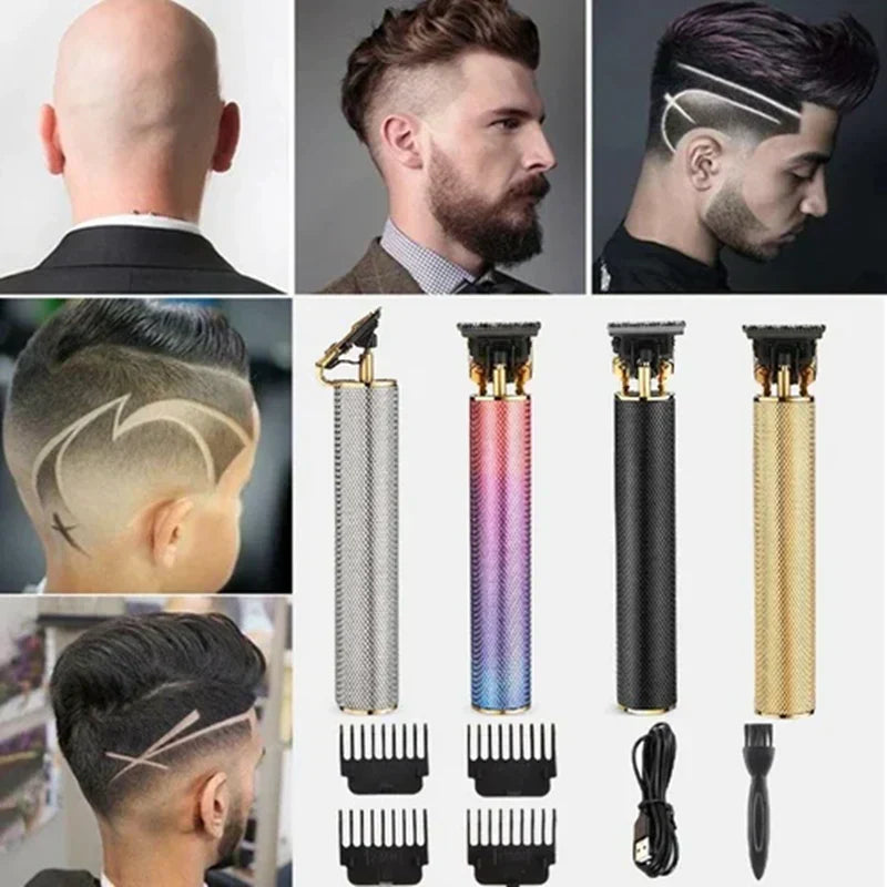 Professional Hair Clipper for Men - EdgeMaster-Black-State of Style