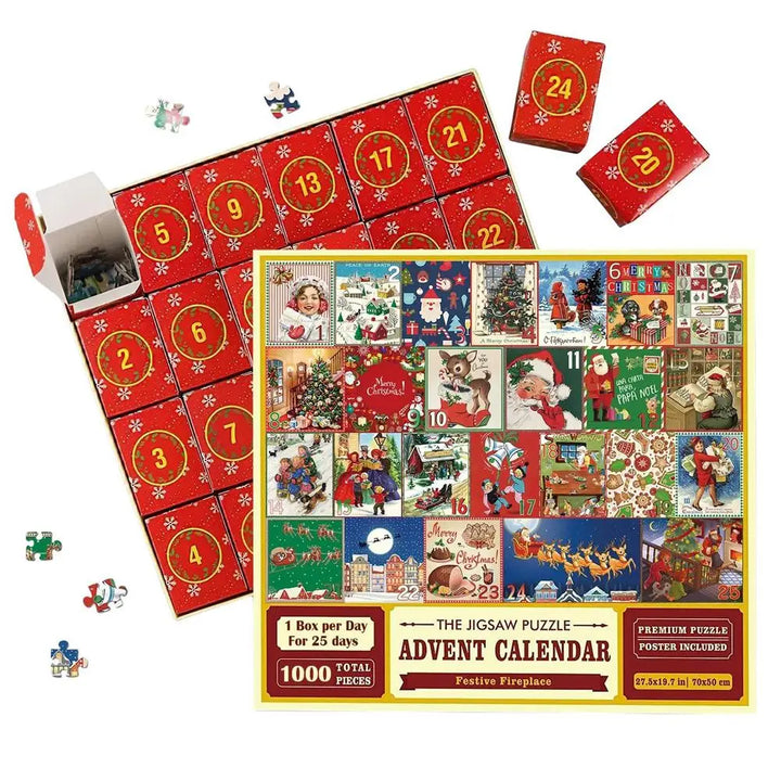 Puzzle Advent Calendar - FestivePuzzle-State of Style
