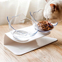 Raised Cat Bowl - ErgoBowl-Transparent-State of Style