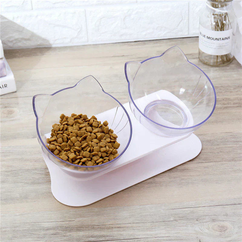 Raised Cat Bowl - ErgoBowl-Transparent-State of Style