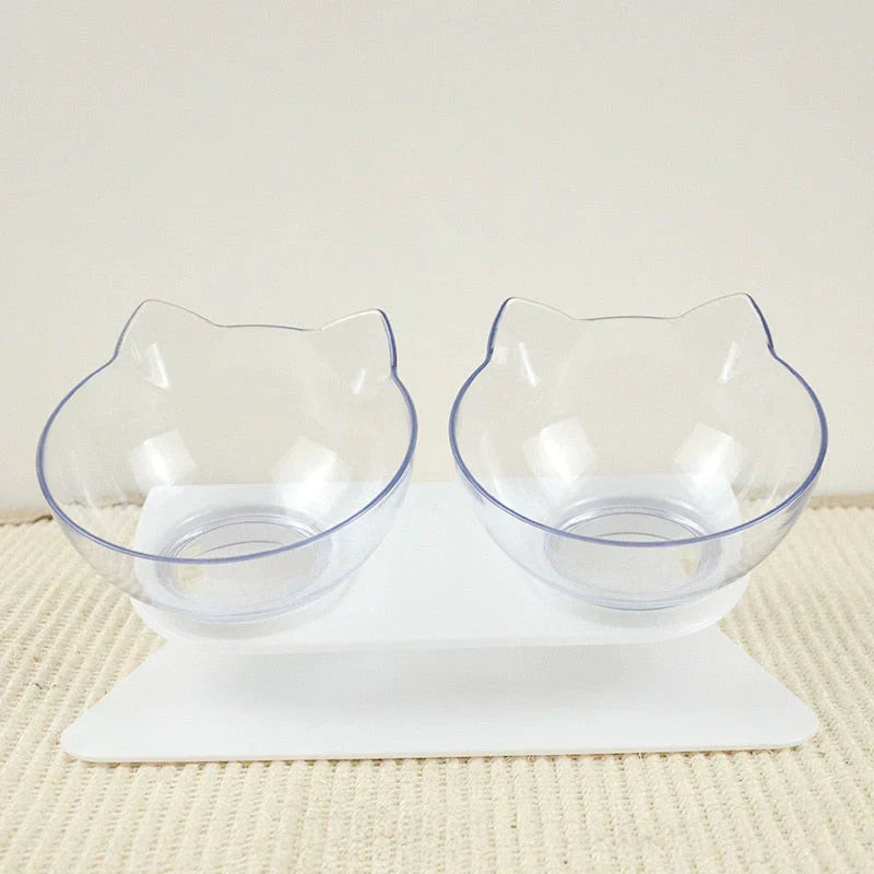 Raised Cat Bowl - ErgoBowl-Transparent-State of Style