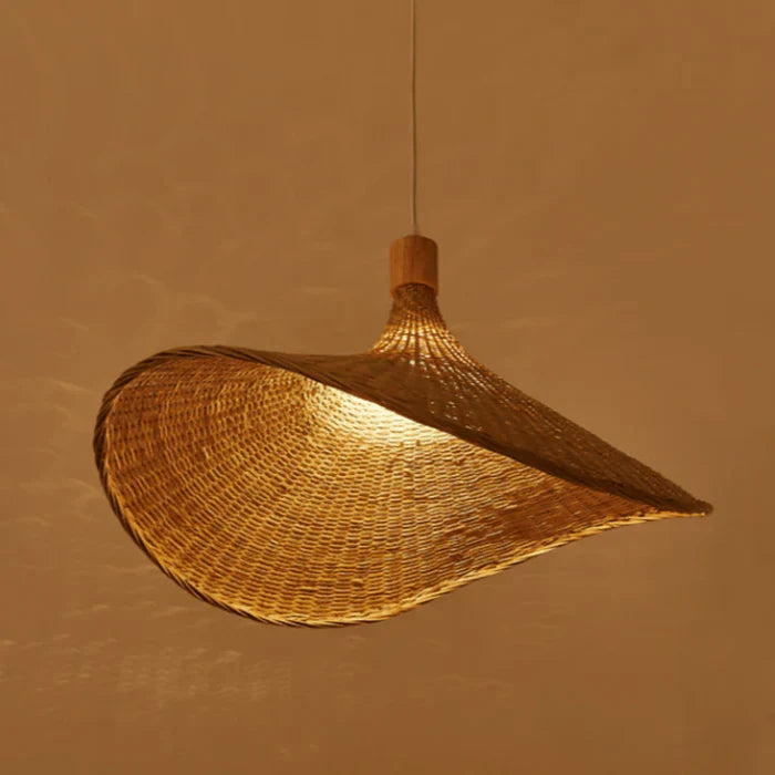 Rattan Pendant Lamp - RusticWeave-S-State of Style