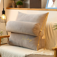 RelaxBack Triangle Back Support Cushion-Light Grey-State of Style