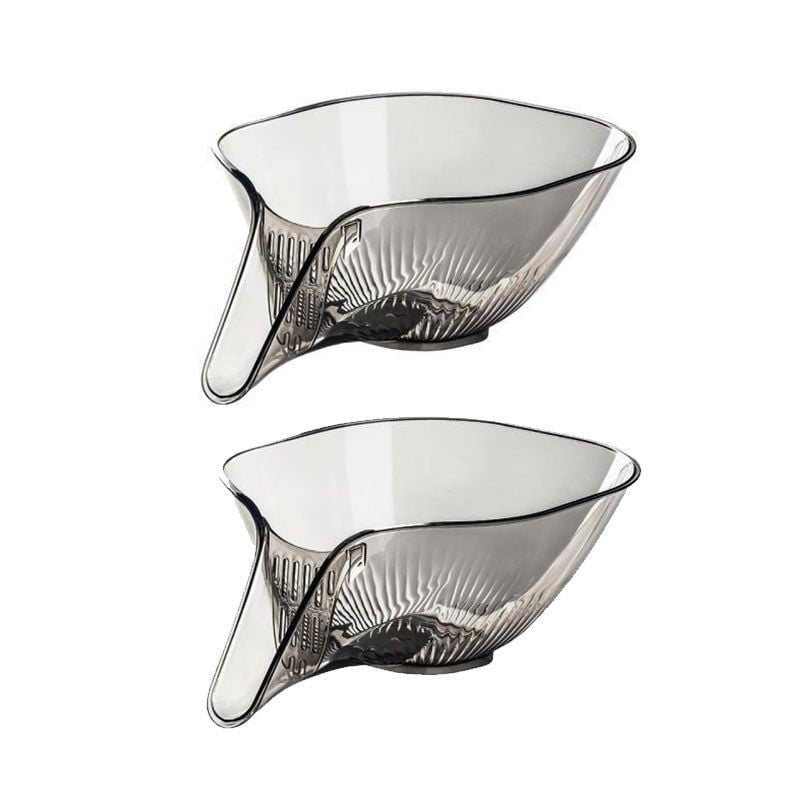 Removable Dish & Draining Basket - DrainEase-Grey-State of Style