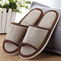 Rob - Mesh Comfort Pantoffels-Donkerbruin-37-38-State of Style
