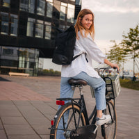 Rolltop Backpack – UrbanFlow-Black-State of Style
