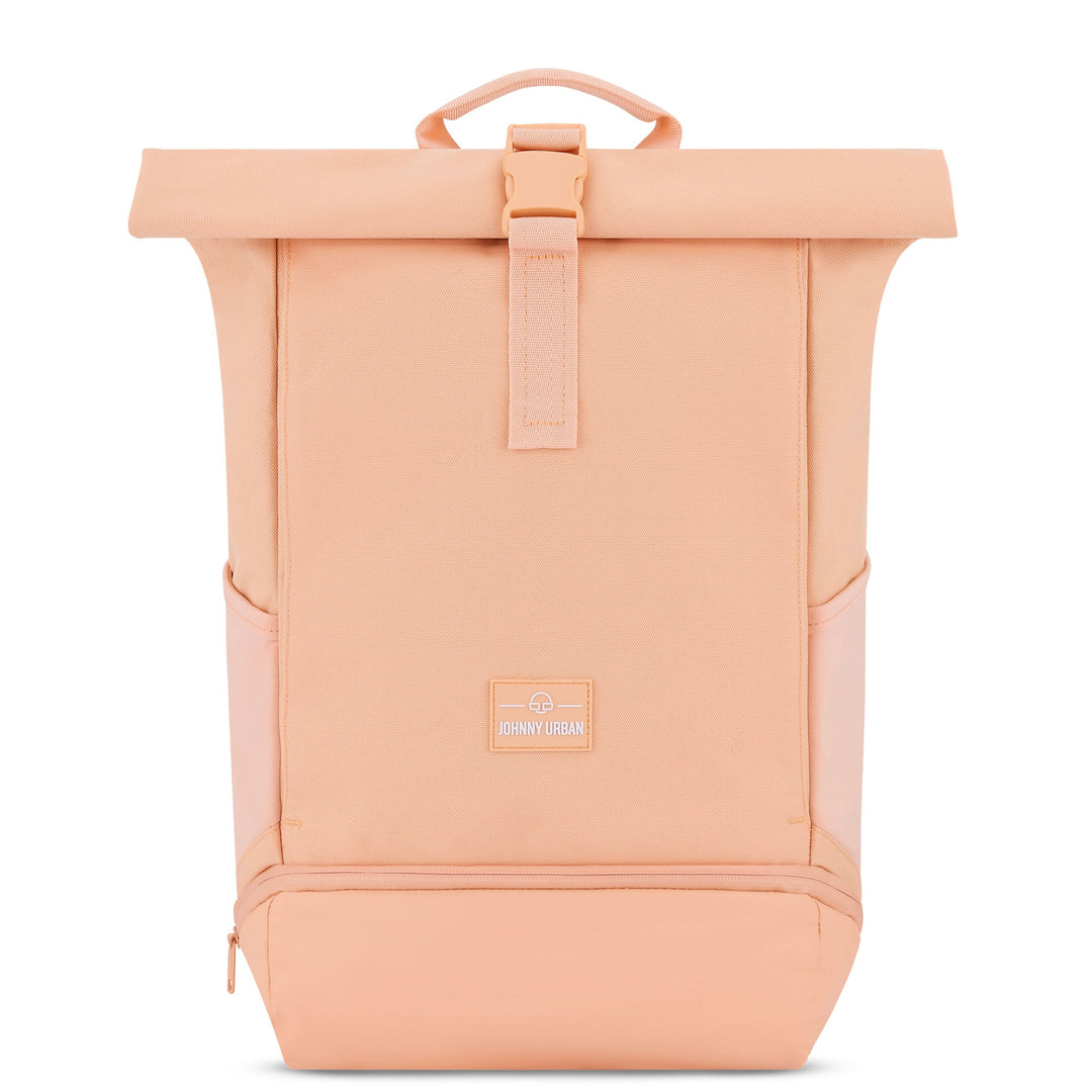 Rolltop Backpack – UrbanFlow-Peach-State of Style