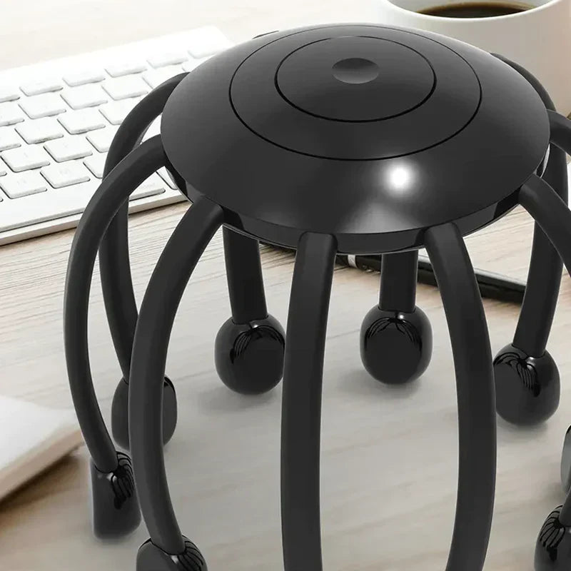 Scalp Massager - RelaxSphere-Black-State of Style