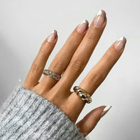 Selene Gold Rope Dome Ring-5-State of Style