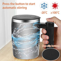 Self-Stirring Mug - AutoBlend-Black-State of Style