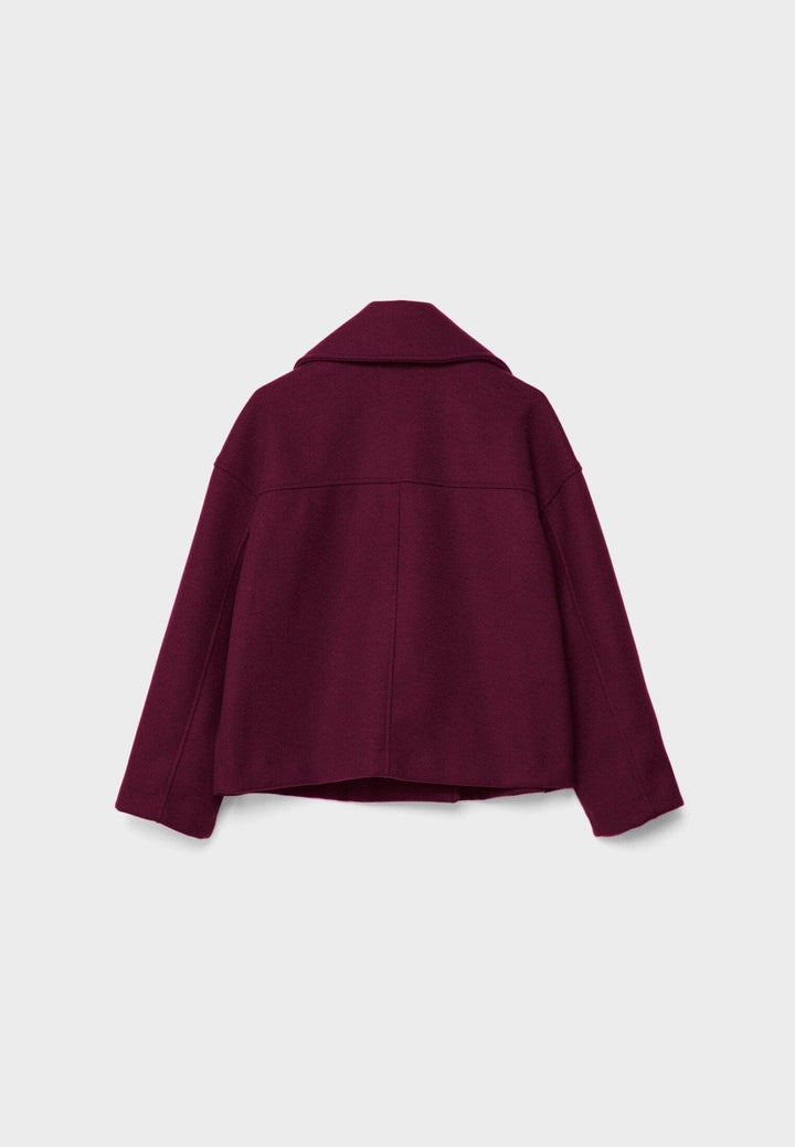 Autumn short jacket in double-breasted style – Clara