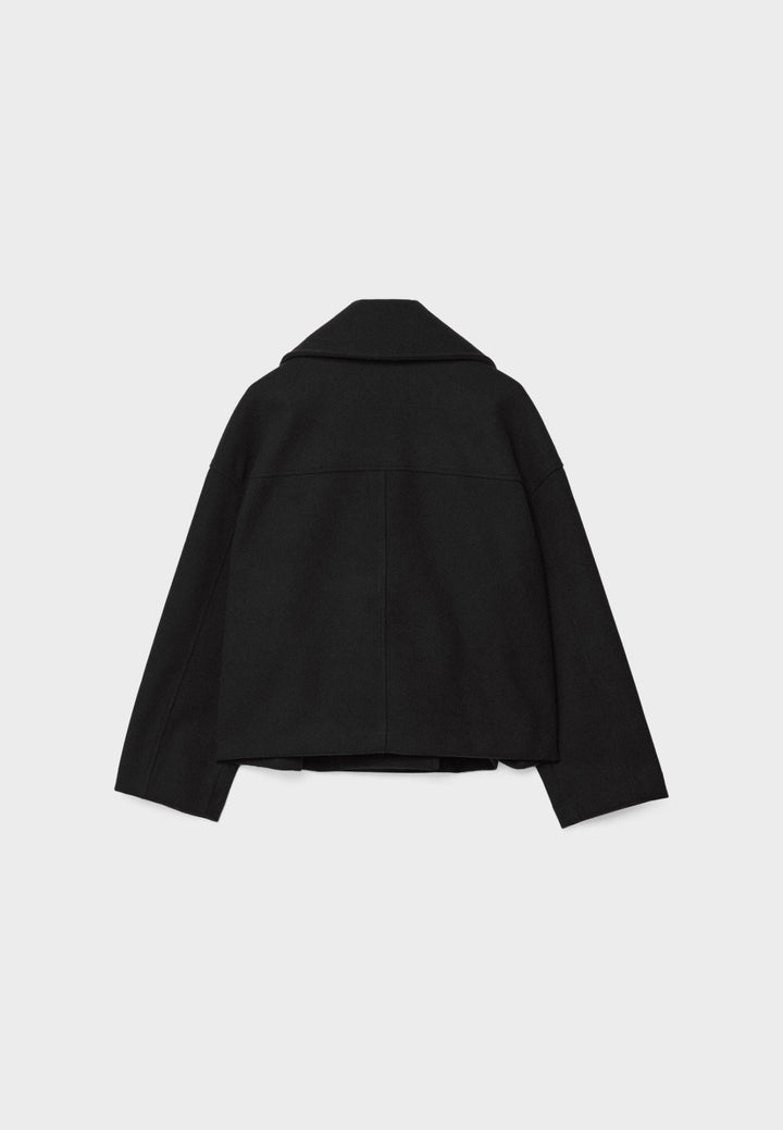 Autumn short jacket in double-breasted style – Clara