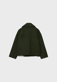 Autumn short jacket in double-breasted style – Clara