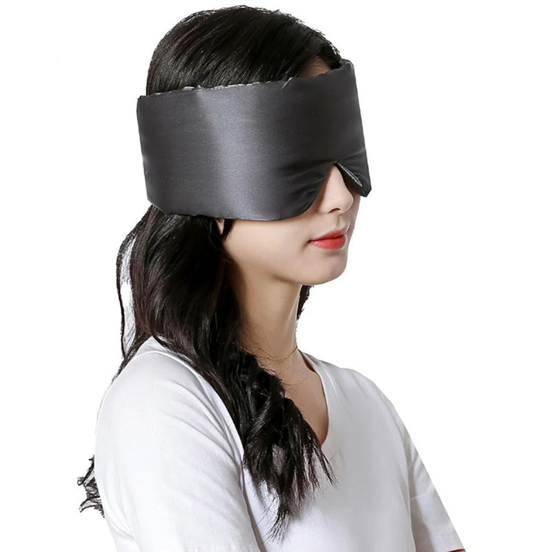 SilkDream Luxe Sleep Mask-Grey-State of Style