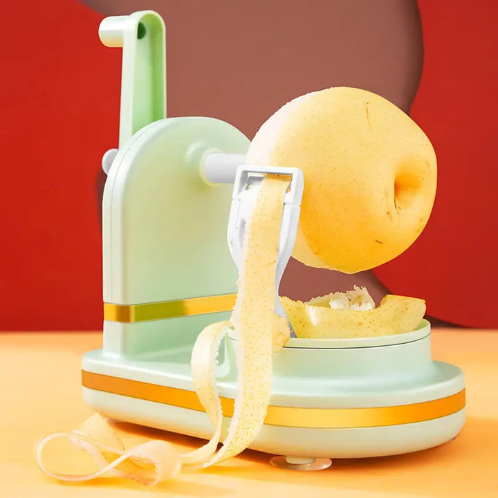Simple Fruit and Vegetable Peeler - PeelPro-Without Divider-Dark Green-State of Style