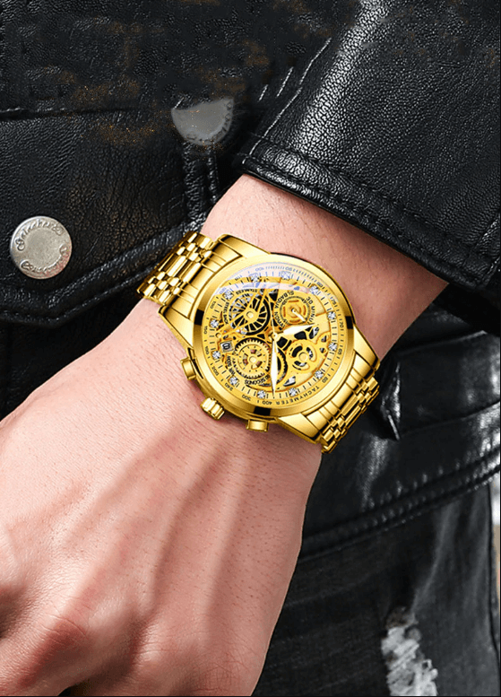 Skeleton Men's Watch - Eclipse-Silver-State of Style