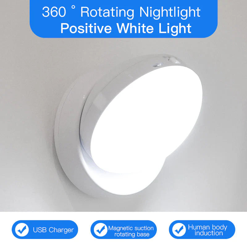 Smart Motion Sensor Night Light - Elara-White-State of Style