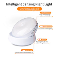 Smart Motion Sensor Night Light - Elara-White-State of Style