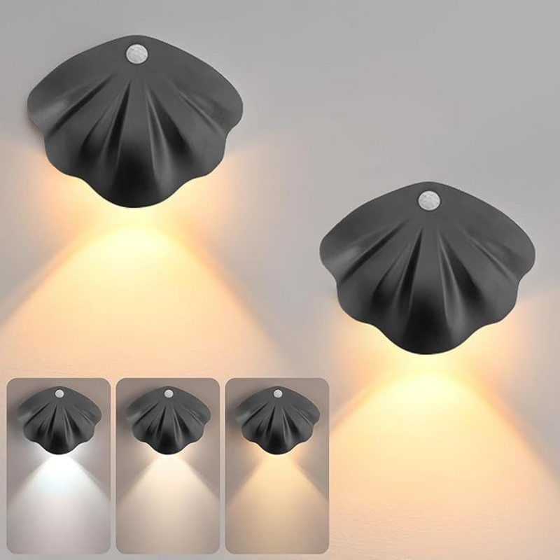 Smart Shell Motion Sensor Lamp - LumiMotion-White-State of Style