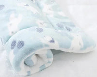 SnuggleSoft Warm Cat Blanket-S-Blue & Arctic Berries-State of Style