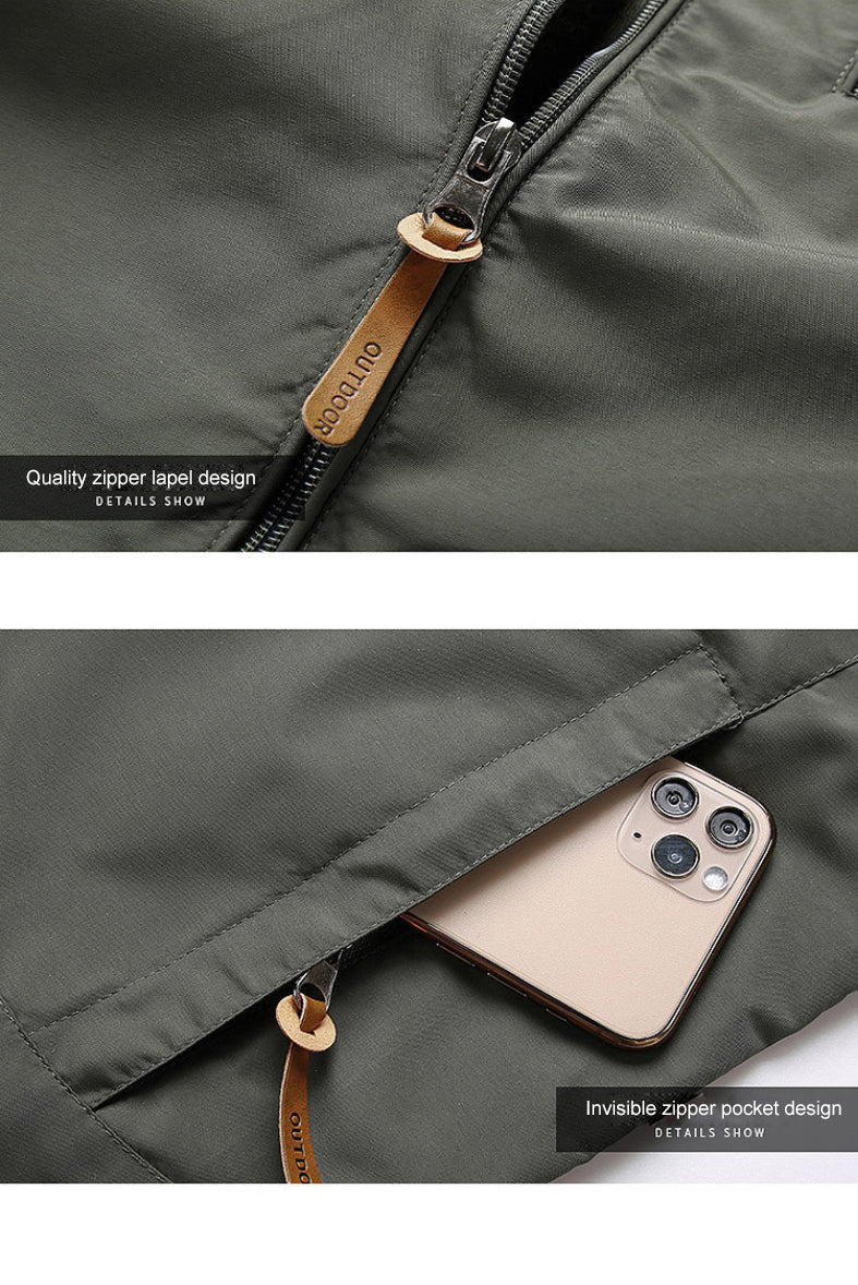 Softshell Jacket Wind & Waterproof - GentShield-Black-S-State of Style