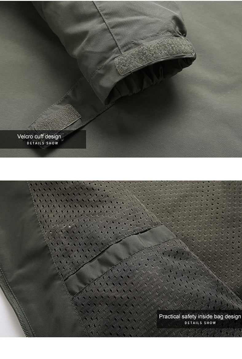Softshell Jacket Wind & Waterproof - GentShield-Black-S-State of Style