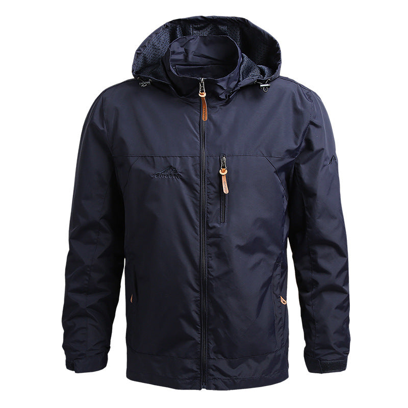Softshell Jacket Wind & Waterproof - GentShield-Blue-S-State of Style
