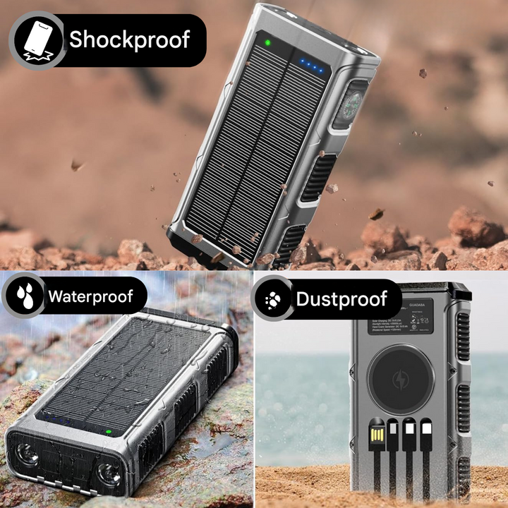 Solar Power Bank - PowerSafe 20000-State of Style