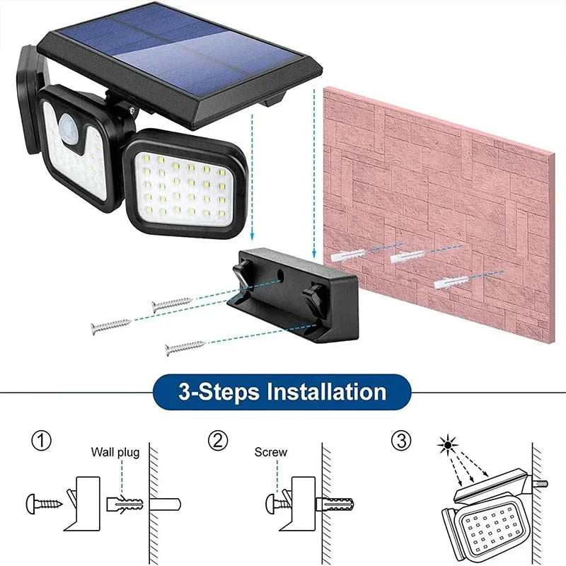 Solar-Powered Wall Light - EcoBright-State of Style
