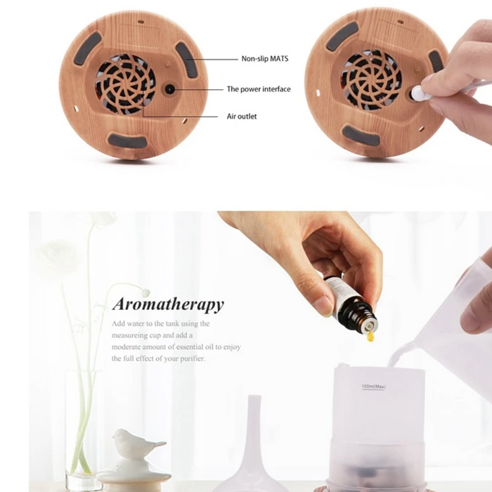 Soothing and Atmospheric Aroma Diffuser - AuroraGlow-State of Style