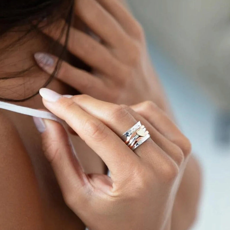 Spinning Heart Ring - Amara-6-State of Style