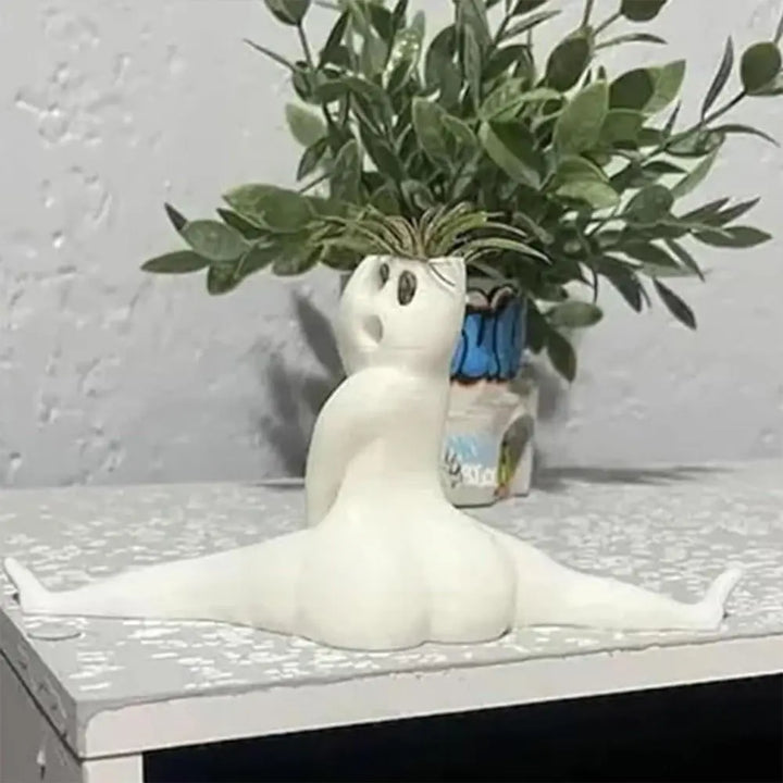 SpookyBuddy Ghost-Shaped Air Plant Display-State of Style